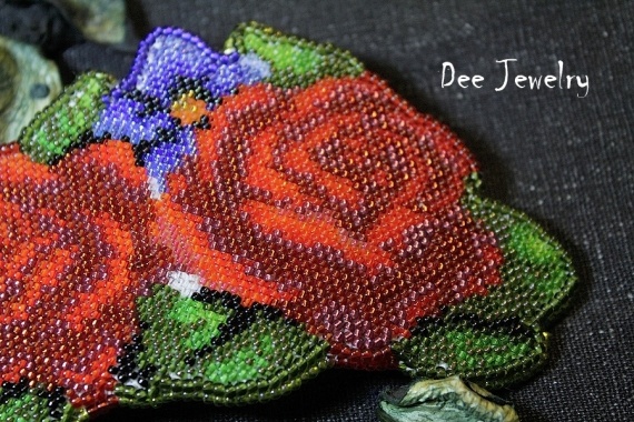 Альбом пользователя yarina: заколка Rose Garden