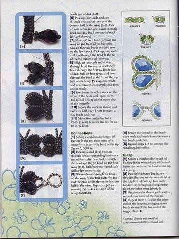Схемы: Браслеты. Архив Beads and Button (2001 - 2006 гг). Часть 2