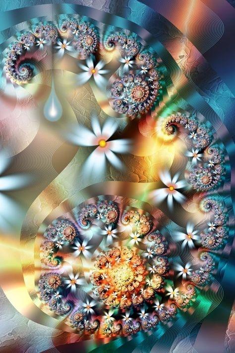 Флудилка: Для вдохновения - fractal art - фрактальное искусство (много фото)