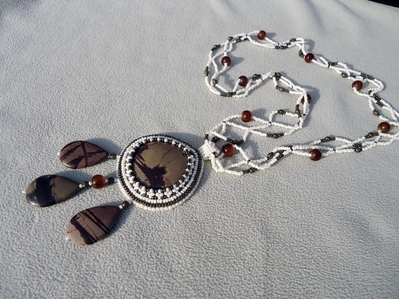 Альбом пользователя Наталья_Фёдоровна: Кулон Пломбир и капуччино