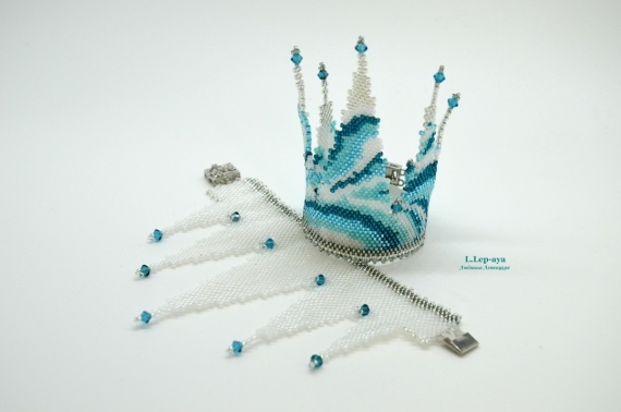 Альбом пользователя Lipka: Комплект браслетов Подарок снежной королевы