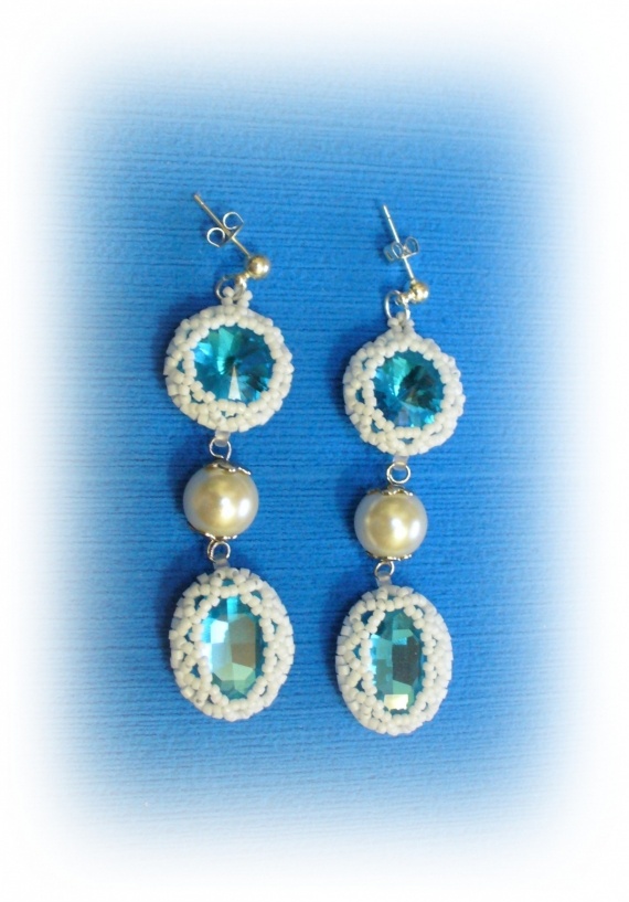 Альбом пользователя Ната_ли: Серьги для Снегурочки