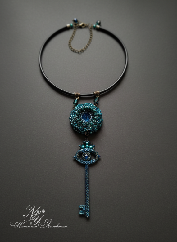 Альбом пользователя natyy: Серьги и кольцо к ключику...