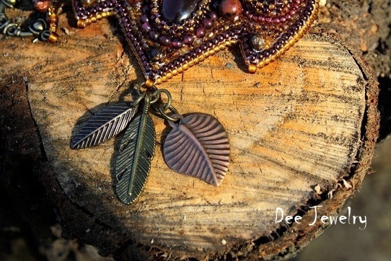 Альбом пользователя yarina: кулон Осенний Поцелуй