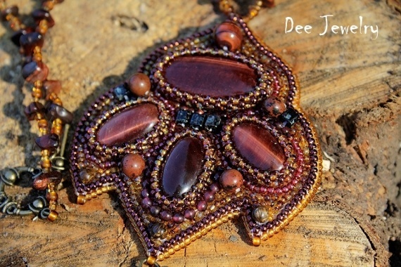 Альбом пользователя yarina: кулон Осенний Поцелуй