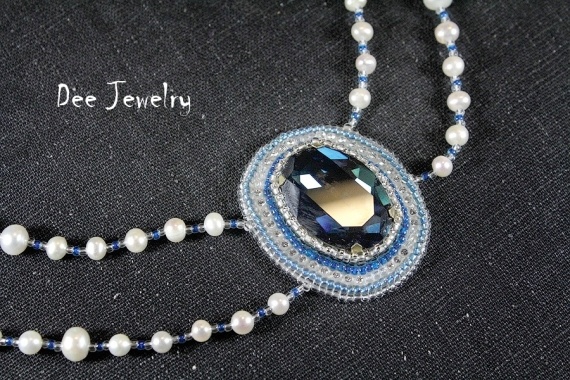 Альбом пользователя yarina: асимметричное ожерелье Диана