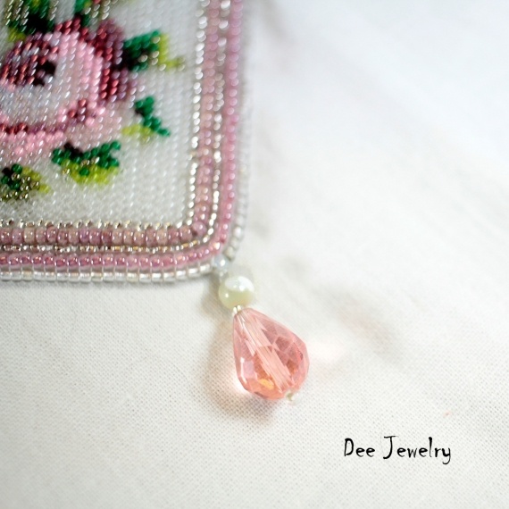 Альбом пользователя yarina: кулон Нежная роза