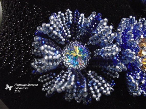 Альбом пользователя babouchka: Комплект Голубые цветы 5