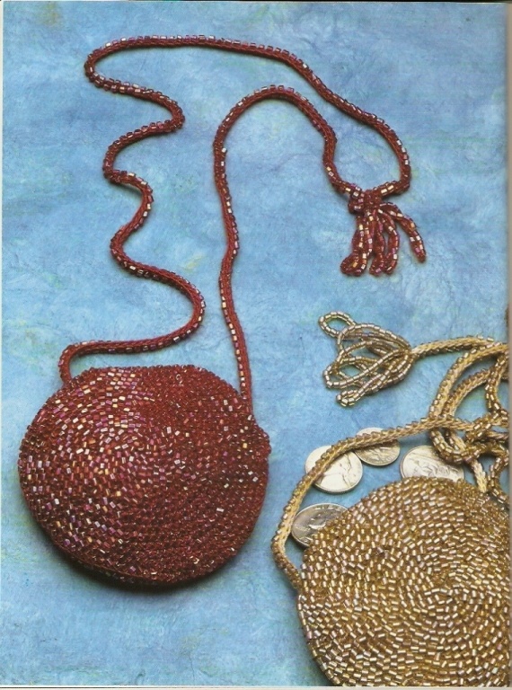 Схемы: Сумки. Одежда. Архив Beads and Button (2001 - 2006 гг)