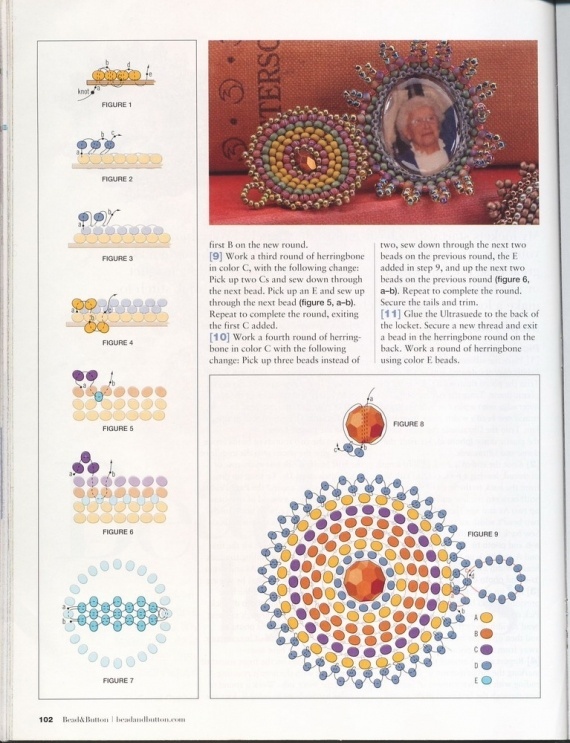 Схемы: Интересные штучки. Архив Beads and Button (2001 - 2005 гг)