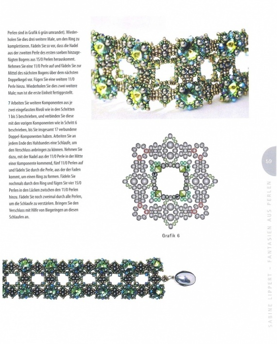 Схемы: Perlen. Ожерелья. Часть 1