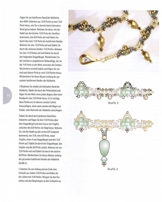 Схемы: Perlen. Ожерелья. Часть 1