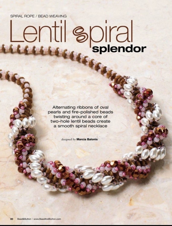 Схемы: Альбом пользователя Ksaria: Жгут с твином (петербургская цепочка). Архив Beads and Button 2013