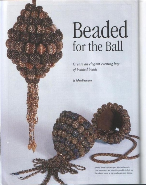 Схемы: Кошельки. Beads & Button 1998-2000 гг
