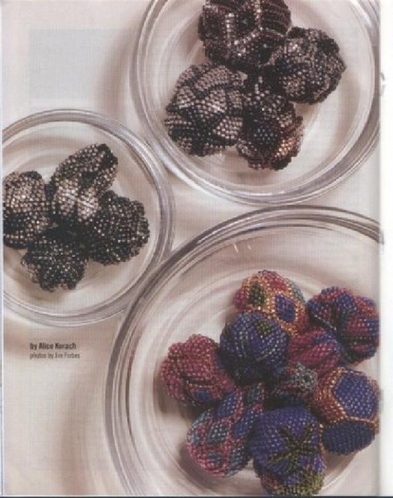 Схемы: Бусины. Архив Beads & Button 1998, 1999 гг