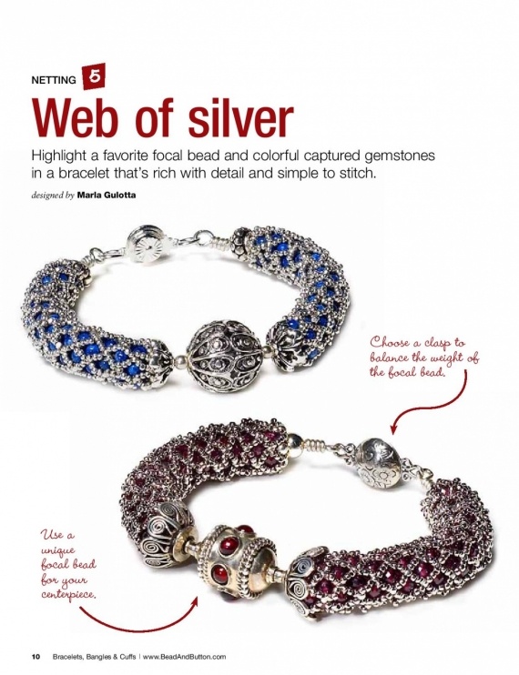 Схемы: Bead&Button - Bracelet Bangles
