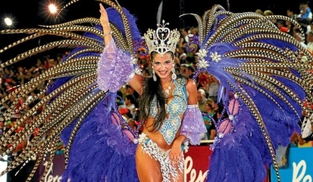 Флешмобы: 12 января - карнавал в Аргентине.