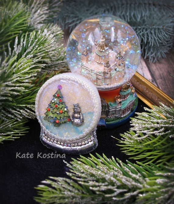 Альбом пользователя KateKostina: Брошь Christmas snowball