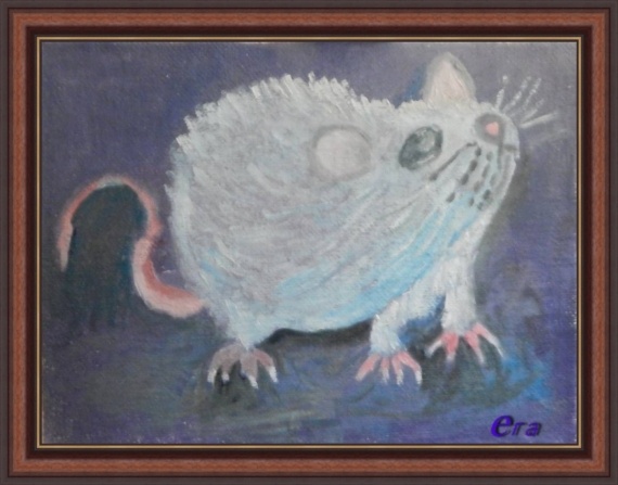 НЕбисерная лавка чудес: Белая Крыска!
