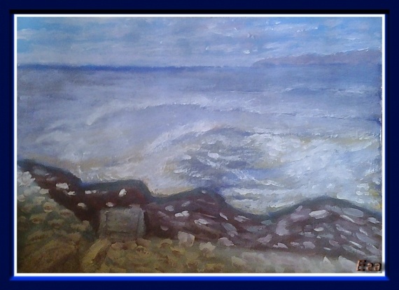 НЕбисерная лавка чудес: Ноябрьское море. Сирень