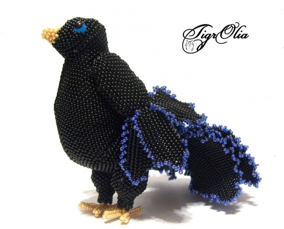 Альбом пользователя TigrOlia: Игрушка Голубь в вороньих перьях