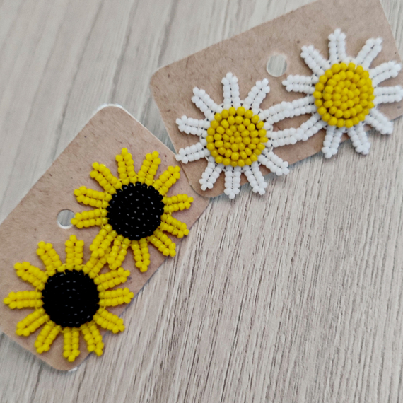 Альбом пользователя снг: Сережки-ромашки