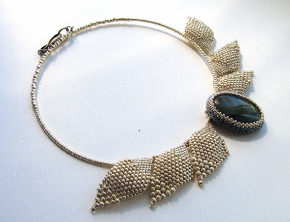 Альбом пользователя Tsunade: Кулон-брошь и колье с лабрадоритом