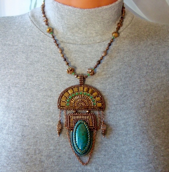 Альбом пользователя эмили: Кулон с хризоколлой безымянный.