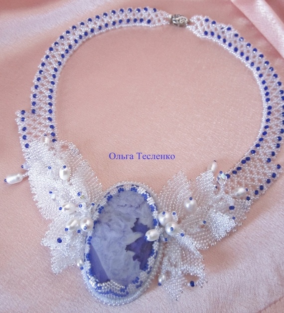 Альбом пользователя tes-ov: Колье Льдиека с агатом