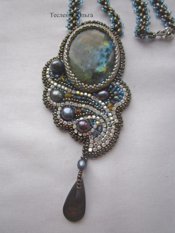 Альбом пользователя tes-ov: Кулон с лабрадором  Северное сияние