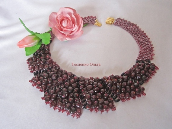 Альбом пользователя tes-ov: Колье Гранатовый сок