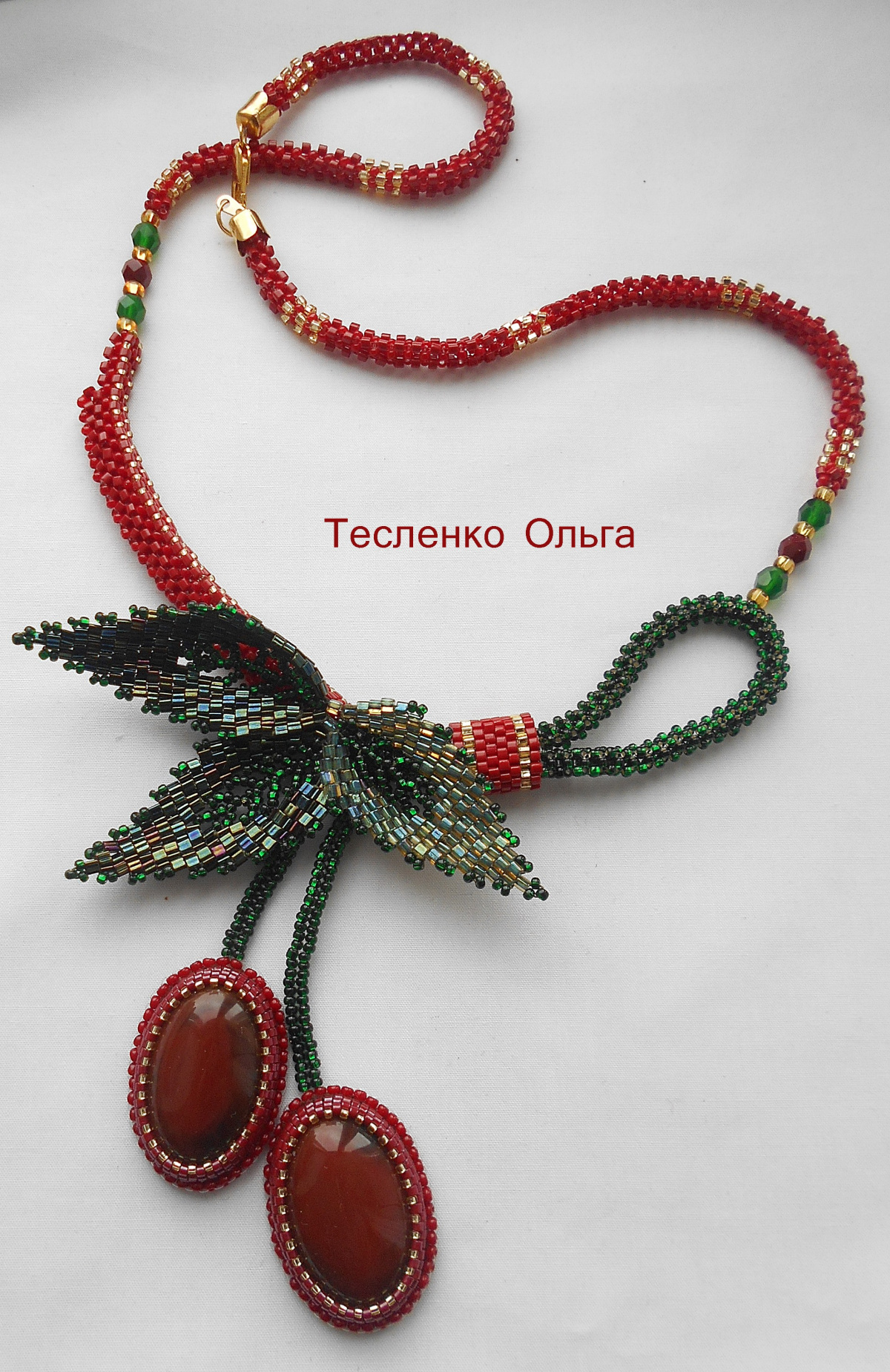 Альбом пользователя tes-ov: Колье Сиренивый вечер