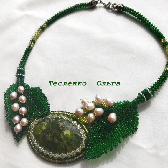 Альбом пользователя tes-ov: Колье Лесной ландыш