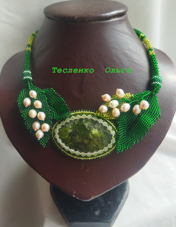Альбом пользователя tes-ov: Колье Лесной ландыш