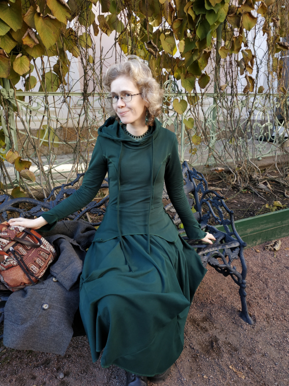 Альбом пользователя ЗеленыйЛизард: Чокер со стеклярусом и серьги в комплект