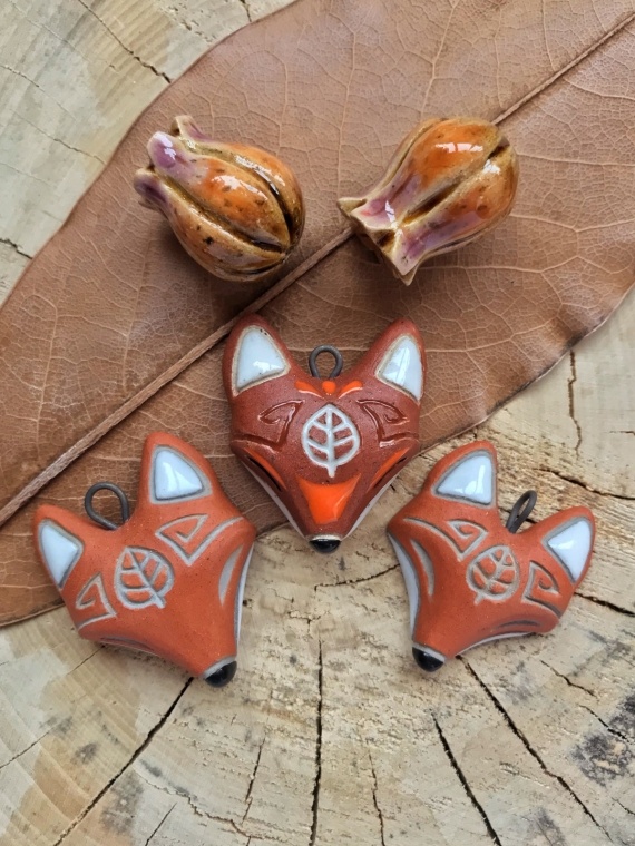 НЕбисерная лавка чудес: Немного моей керамики :)