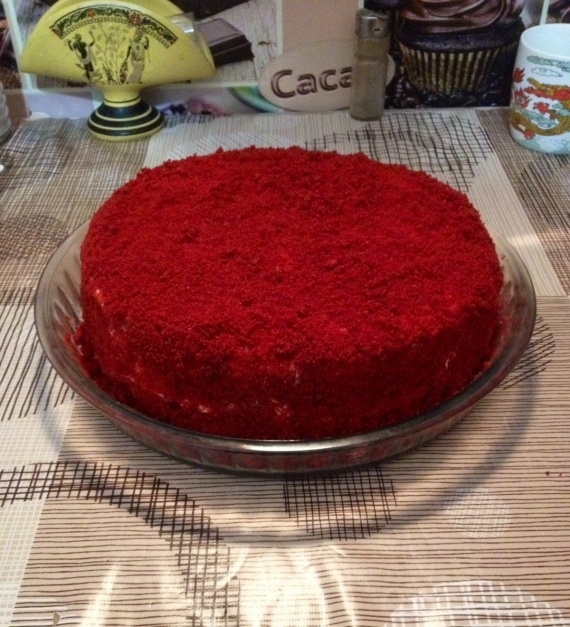 Кухня: Торт  Красный бархат