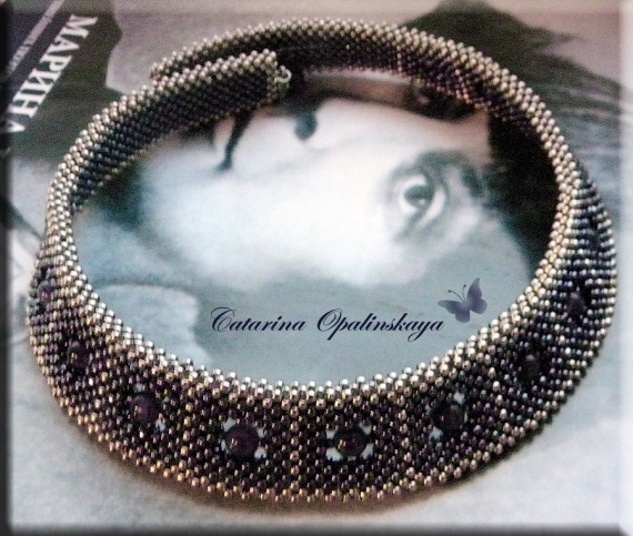 Альбом пользователя Catarina86: Мое колье-стойка Египет Гематитовая строгость