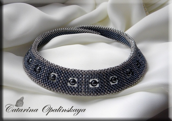 Альбом пользователя Catarina86: Мое колье-стойка Египет Гематитовая строгость