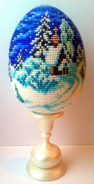 Яйцо из Бисера Мастер Класс! Пасхальное Яйцо из Бисера / Tutorial: Egg from Beads Master Class!