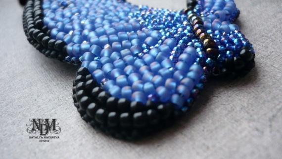 Альбом пользователя rainbow-art: Кулон  Бабочка Индиго