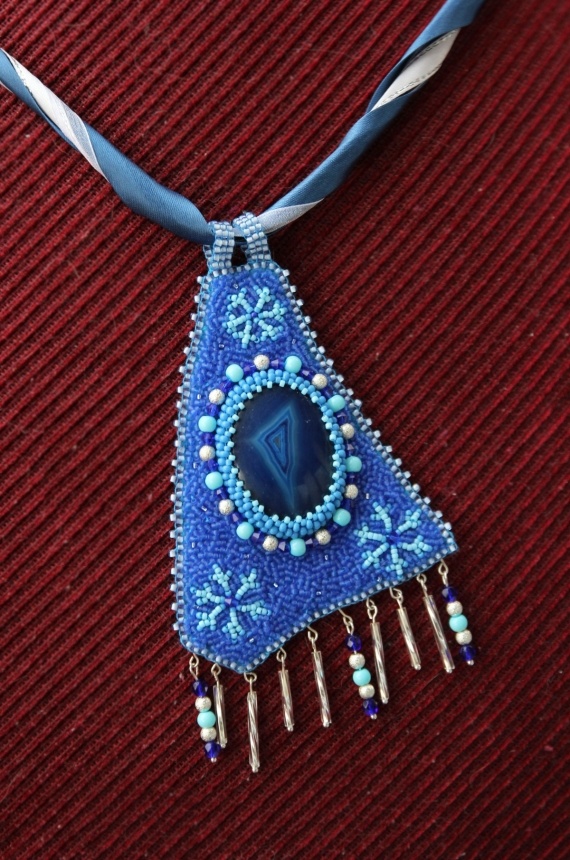 Зимняя Феерия 2015: Кулон «Морозные узоры»