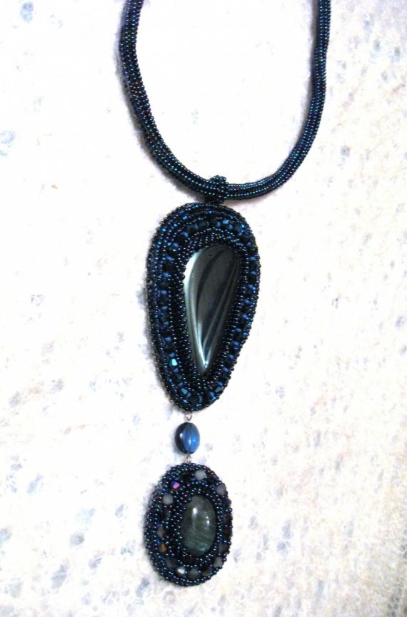 Зимняя Феерия 2015: Кулон «Осколок льда»