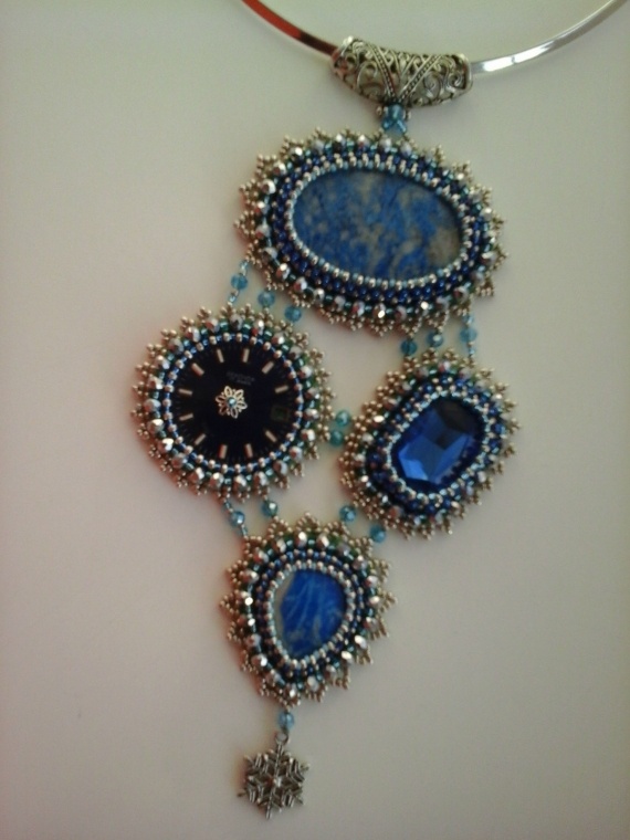 Зимняя Феерия 2015: Кулон «Новогодняя ночь»