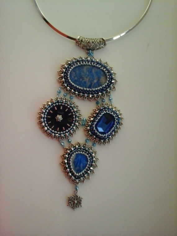 Зимняя Феерия 2015: Кулон «Новогодняя ночь»