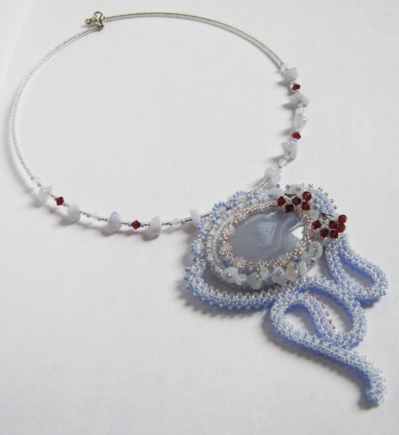 Зимняя Феерия 2015: Кулон «Снежный романс»