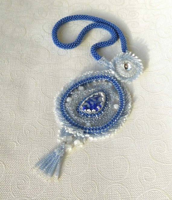 Зимняя Феерия 2015: Кулон «Иней»