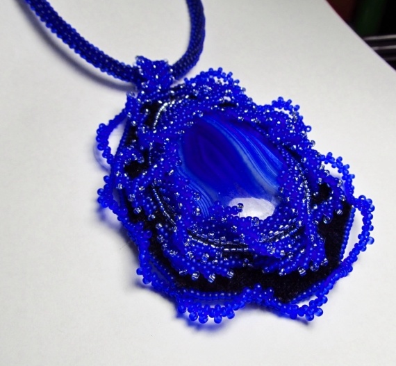 Зимняя Феерия 2015: Кулон «Узоры на окне»