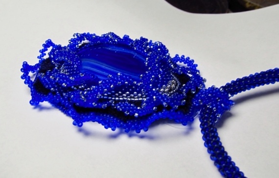 Зимняя Феерия 2015: Кулон «Узоры на окне»