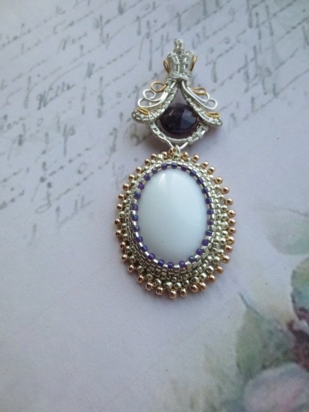 Альбом пользователя Valentina: Кулончик с крученным бейлом